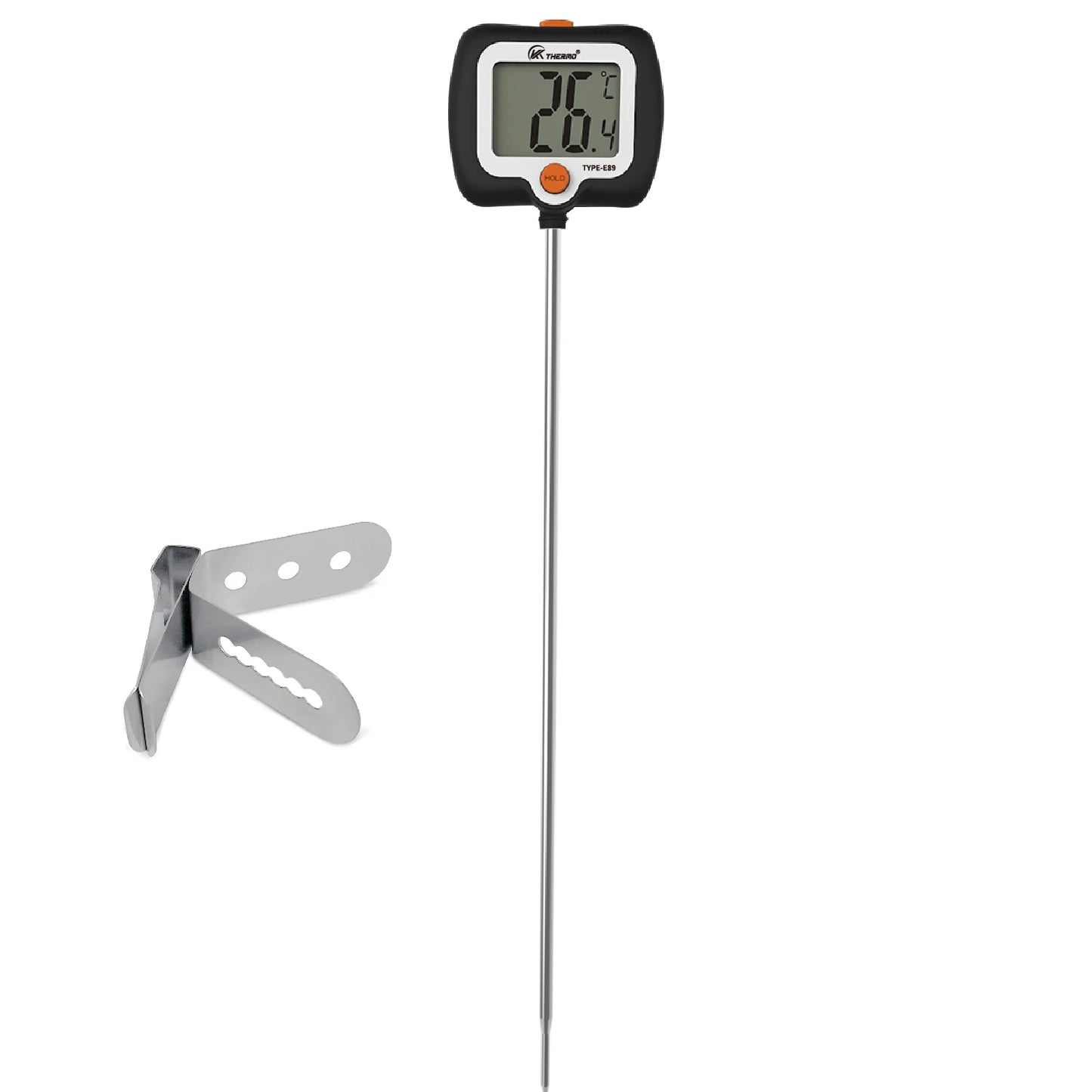 Confectionery/Sugar/Candy Thermometer Food Cooking Kitchen Digital BBQ Thermometer Meat Cake Milk Thermometer Tool