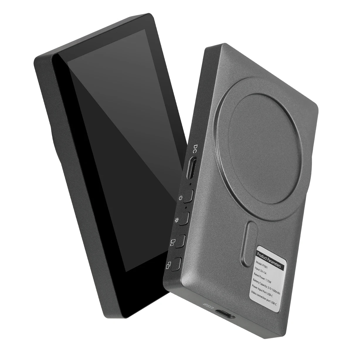 Smartphone Wireless Magnetic Monitor Screen Phone Rear Camera For Vlog Live Stream Video Recording for iPhone Android phone