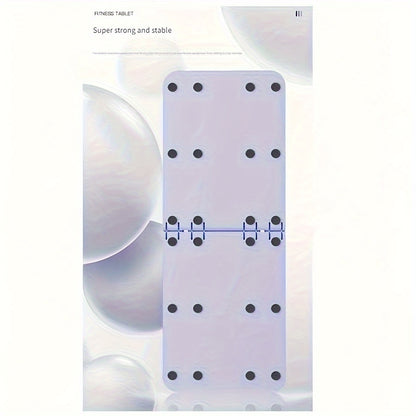 Multi-Functional Core Training Fitness Slider, PP Material, Automatic Rebound Abdominal Muscle Trainer, Home Workout Equipment with Support for Diverse Exercises - Uncharged