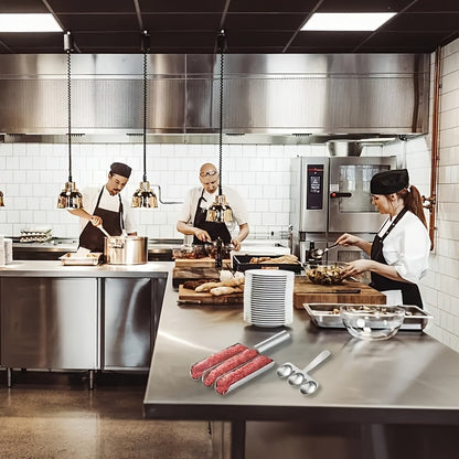 1pc Triple Meatball Maker - Non-Stick Multi-Functional Mold for DIY Meatball, Salad Sandwich, Cookie Dough, and Ice Pastry - Easy-to-Use Cooking Tool for Restaurant Kitchen and Home Cooking Enthusiasts