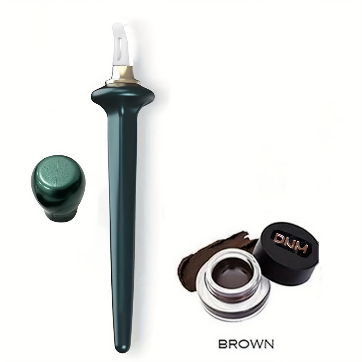 Precise Reusable Silicone Eyeliner Kit - Luxurious Cream, Smudge-Proof Waterproof, Effortless No-Skip Application - Premium Tool with Bonus High-Quality Eyeliner Cream