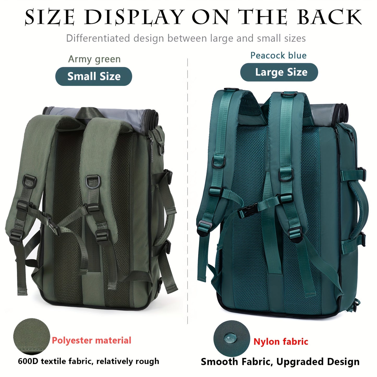 Large Capacity Multi-Functional Backpack - Spacious Hiking & Camping Knapsack with Shoes Compartment, USB Charging Port, Padded Laptop Sleeve, and Multiple Compartments - Ideal for Men, Women, Business, College, and Outdoor E