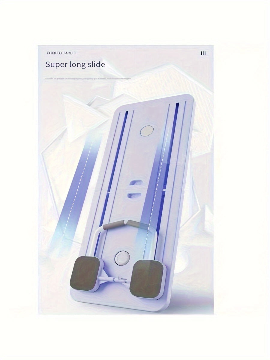 Multi-Functional Core Training Fitness Slider, PP Material, Automatic Rebound Abdominal Muscle Trainer, Home Workout Equipment with Support for Diverse Exercises - Uncharged