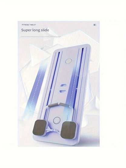 Multi-Functional Core Training Fitness Slider, PP Material, Automatic Rebound Abdominal Muscle Trainer, Home Workout Equipment with Support for Diverse Exercises - Uncharged