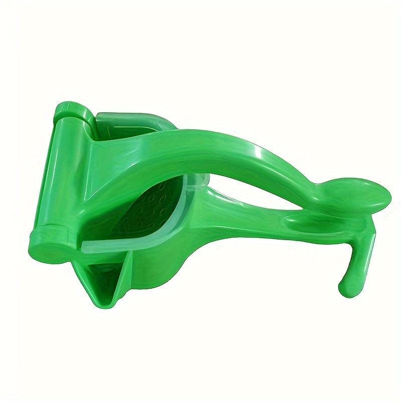 1pc Handheld Manual Citrus Juicer - Multifunctional Lemon & Orange Squeezer, Durable Plastic, Essential Kitchen Gadget