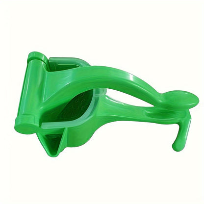 1pc Handheld Manual Citrus Juicer - Multifunctional Lemon & Orange Squeezer, Durable Plastic, Essential Kitchen Gadget