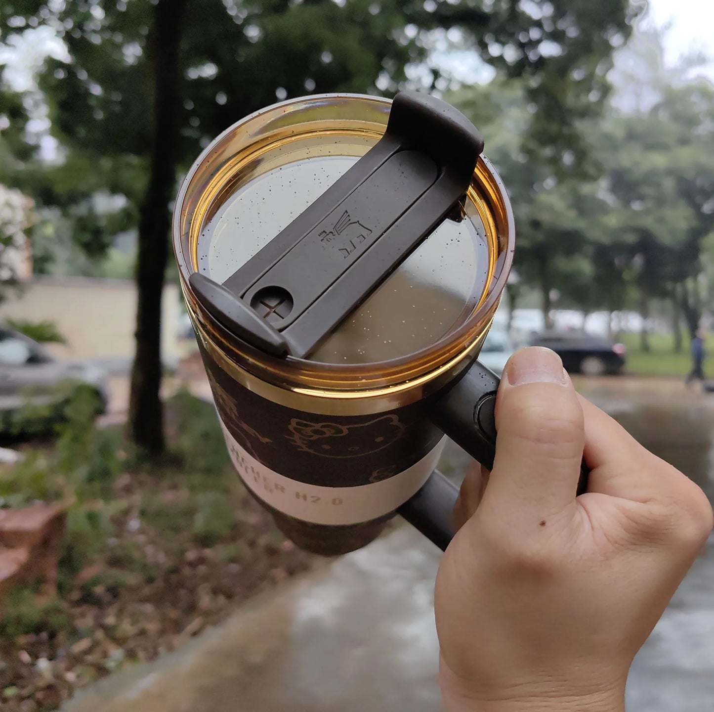 Stanley Quencher H2.0 Tumbler with Handle and Straw 40 oz | Flowstate 3-Position Lid | Cup Holder Compatible for Travel |