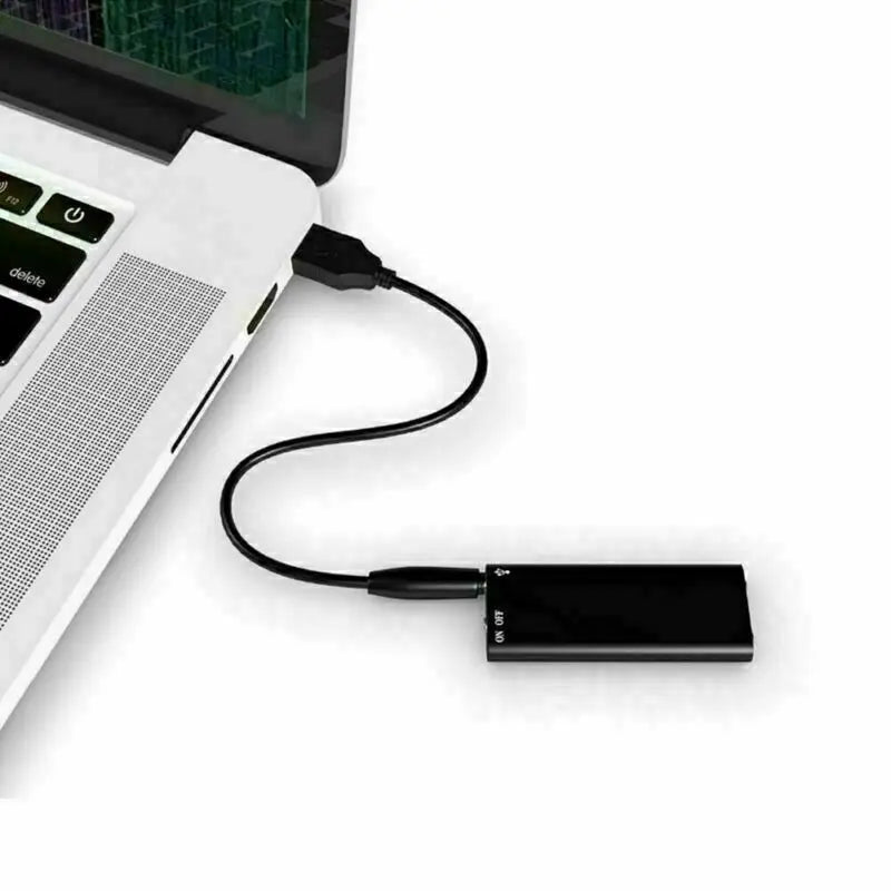 Small Voice Record Activated Mini Digital Voice Recorder Espia Micro Sound Dictaphone Secret Audio Recorder 8/16/32GB MP3 Player