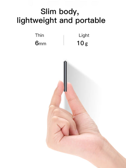 Small Voice Record Activated Mini Digital Voice Recorder Espia Micro Sound Dictaphone Secret Audio Recorder 8/16/32GB MP3 Player