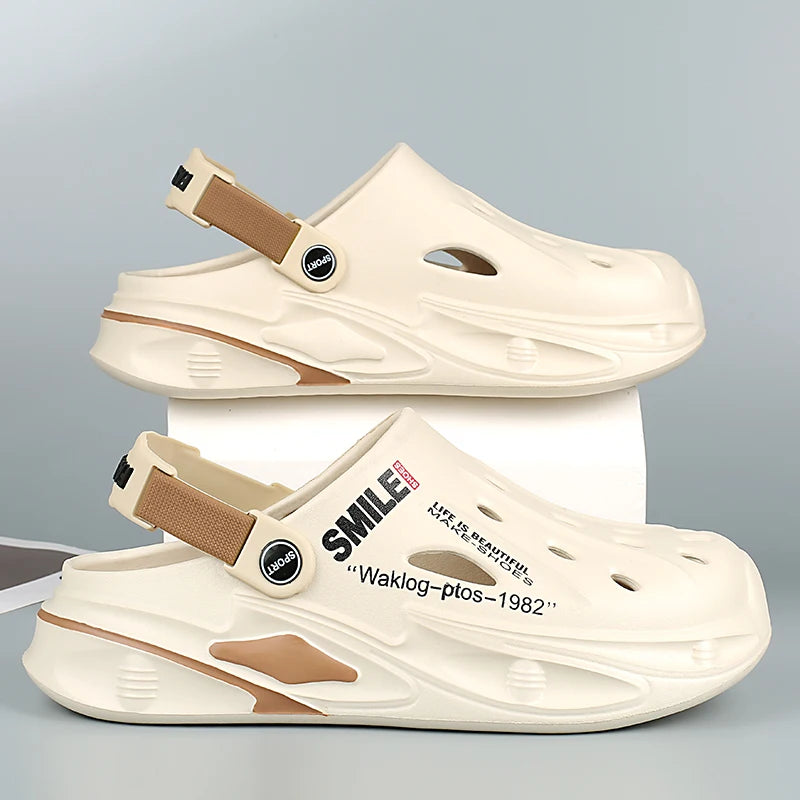 Men Summer Massage Slippers Women Indoor Soft Garden Bottom Slippers Outdoor Sandals Male Flip Flops Sandals Beach Casual Shoes