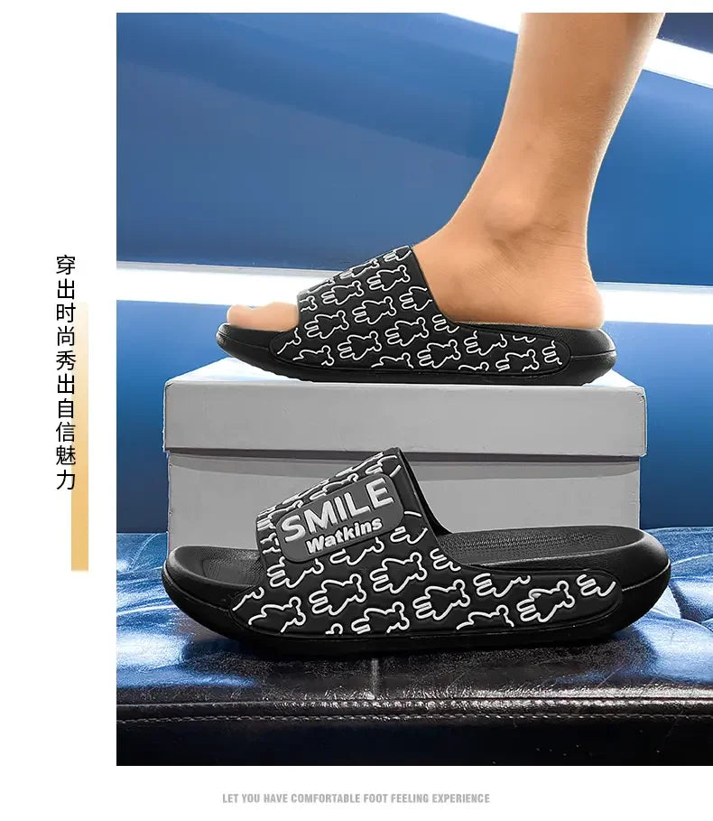 2025 Hot Sale Summer Sandals For Women Soft EVA Cloud Men's Slippers Outdoor Non-slip Men Slides Fashion Casual Beach Shoes