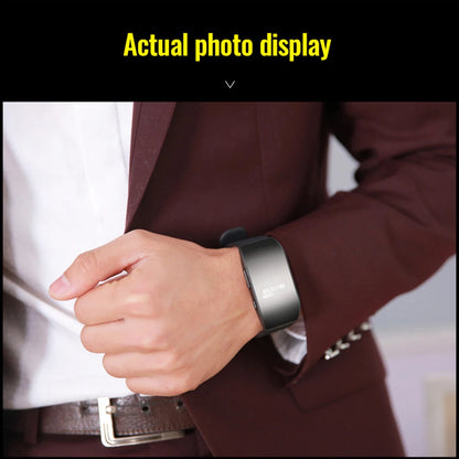 Mini Digital Voice Recorder 4GB Wrist Watch Audio Recording Dictaphone Noise Reduction Sound Recording MP3 Player for Business