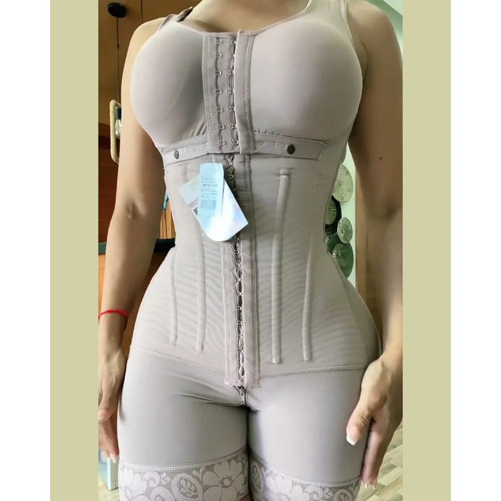 Full Body Shapewear Fajas Colombian Girdle Corrective Underwear Tummy Control Shaper Butt Lift Slim Corset Weight Loss Bodysuits