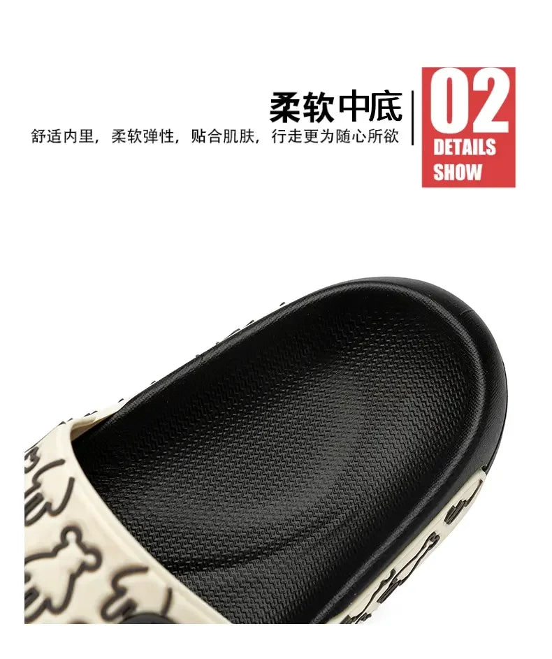 2025 Hot Sale Summer Sandals For Women Soft EVA Cloud Men's Slippers Outdoor Non-slip Men Slides Fashion Casual Beach Shoes