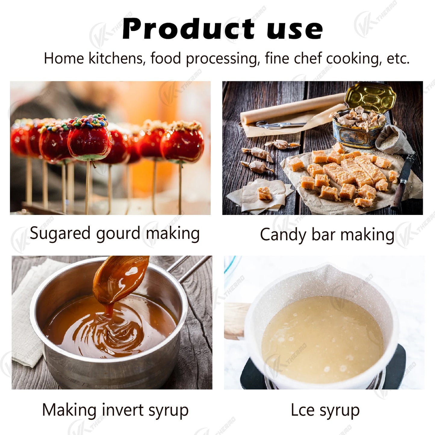 Confectionery/Sugar/Candy Thermometer Food Cooking Kitchen Digital BBQ Thermometer Meat Cake Milk Thermometer Tool