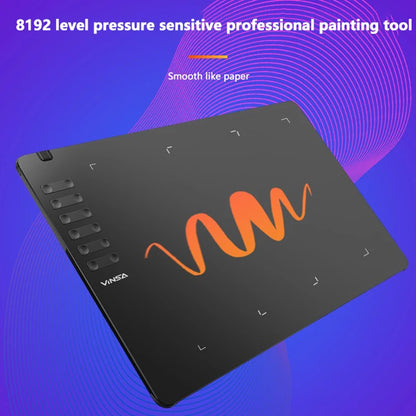 Graphics Drawing Tablet Digital Pen Pad Writing Drawing Board For Android Phone Windows Mac Laptop For Painting Designing Course
