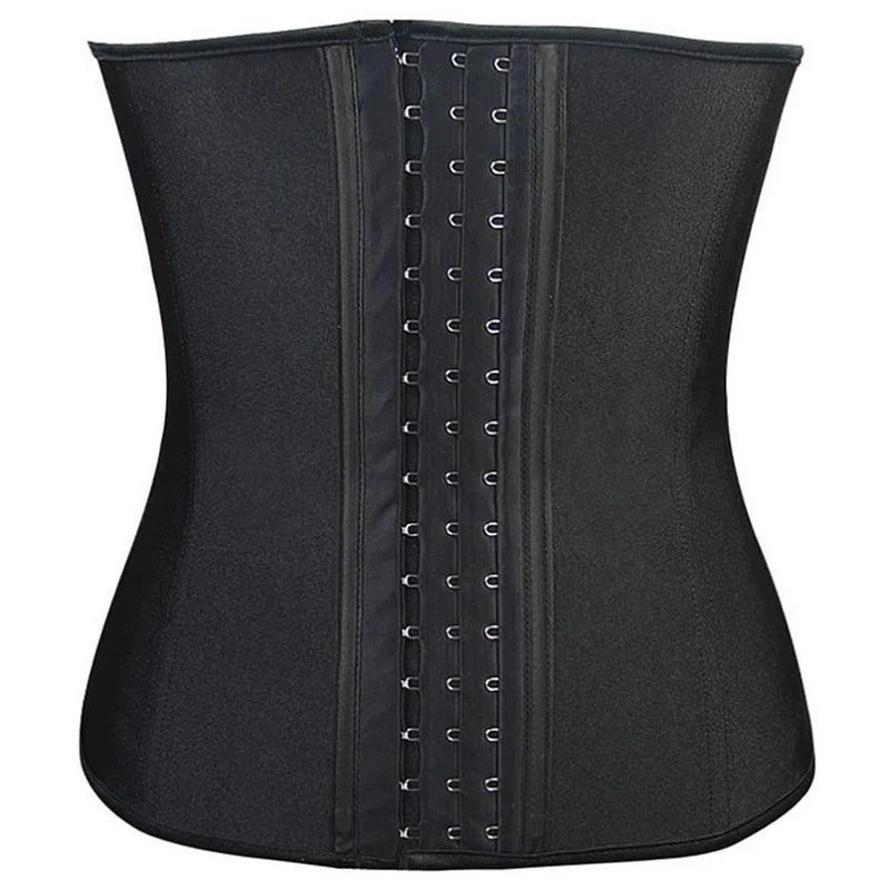 AfruliA Fajas Colombians Girdles Latex Waist Trainer Long Torso Corset Shapewear Slimming Belly Sheath Body Shaper 9 Steel Bones