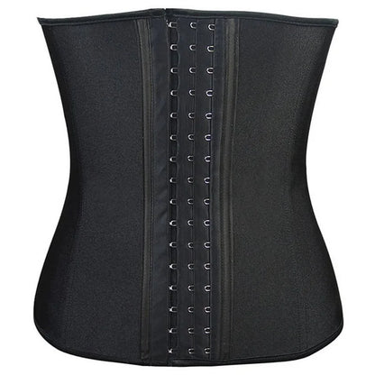 AfruliA Fajas Colombians Girdles Latex Waist Trainer Long Torso Corset Shapewear Slimming Belly Sheath Body Shaper 9 Steel Bones