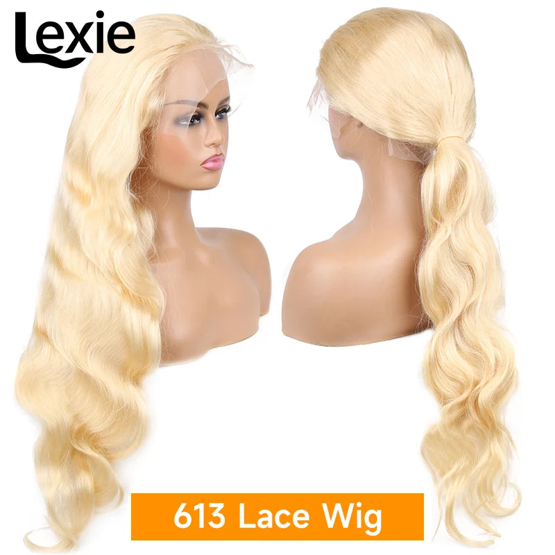 Blonde 613 Lace Front Wigs 13x6 HD Lace Wig Human Hair 13x4 Lace Frontal Wig Brazilian Body Wave Remy Hair Extensions For Women