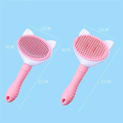 Pet Comb Cat Cleaning Supplies High Quality Self cleaning Brush Professional Grooming brush for Dogs, Cats pets Glove dog Bath