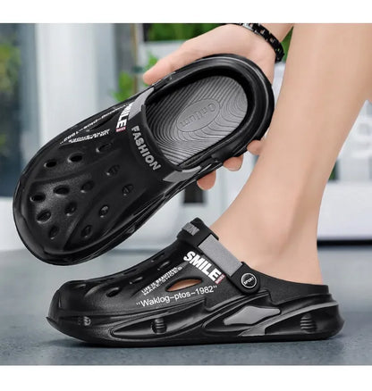 Men Summer Massage Slippers Women Indoor Soft Garden Bottom Slippers Outdoor Sandals Male Flip Flops Sandals Beach Casual Shoes