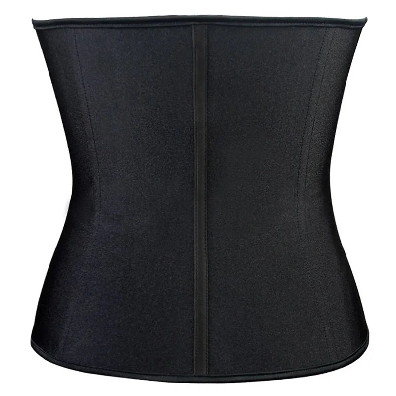 AfruliA Fajas Colombians Girdles Latex Waist Trainer Long Torso Corset Shapewear Slimming Belly Sheath Body Shaper 9 Steel Bones