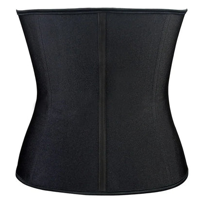 AfruliA Fajas Colombians Girdles Latex Waist Trainer Long Torso Corset Shapewear Slimming Belly Sheath Body Shaper 9 Steel Bones