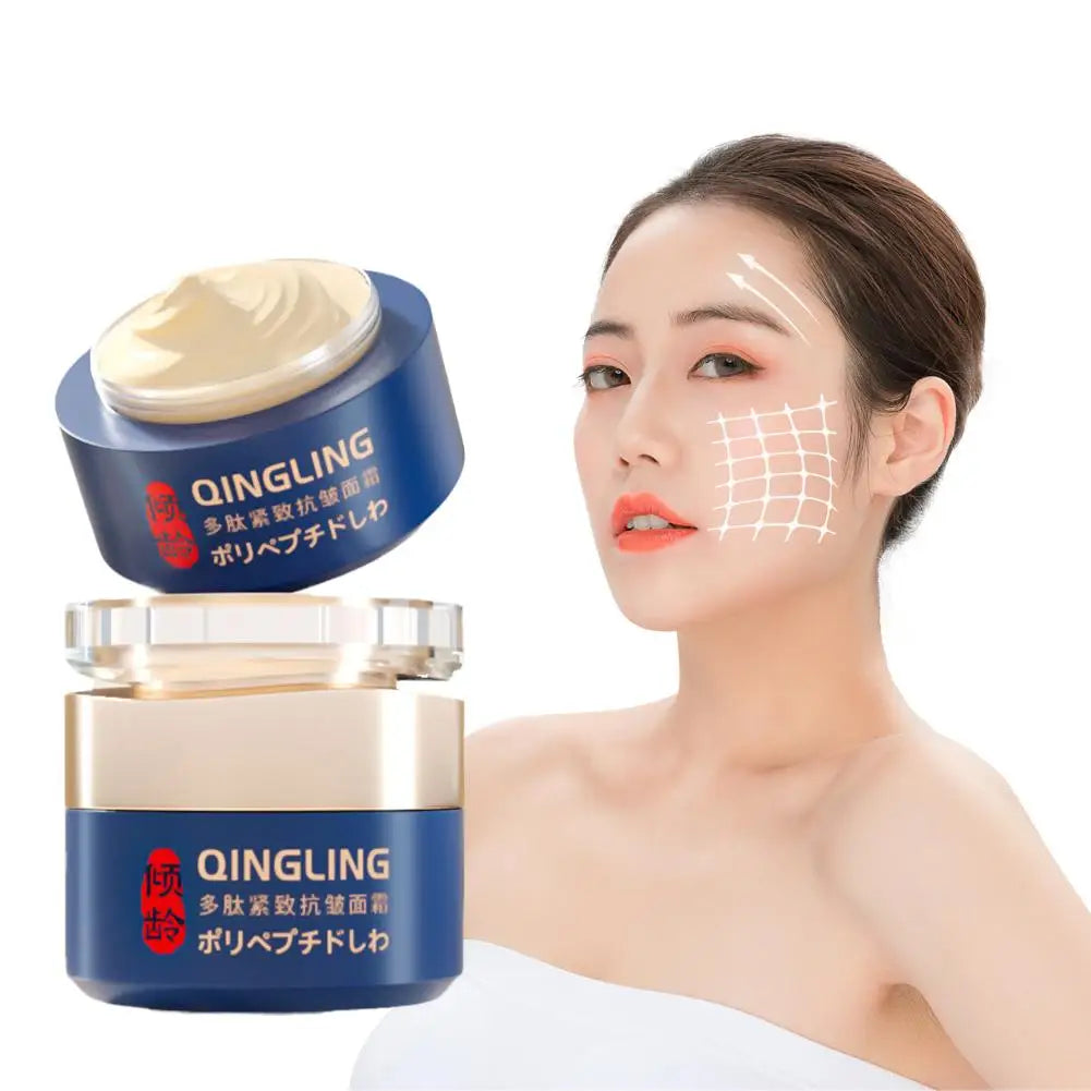3pcs Japanese Qingling Wrinkle Removal Cream Retinol Anti Skin Cream Nourishing Firming 50ml Care Moisturizing Removal Aging