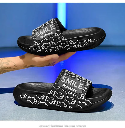 2025 Hot Sale Summer Sandals For Women Soft EVA Cloud Men's Slippers Outdoor Non-slip Men Slides Fashion Casual Beach Shoes