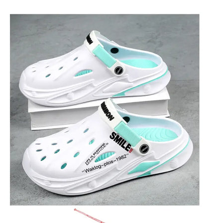 Men Summer Massage Slippers Women Indoor Soft Garden Bottom Slippers Outdoor Sandals Male Flip Flops Sandals Beach Casual Shoes