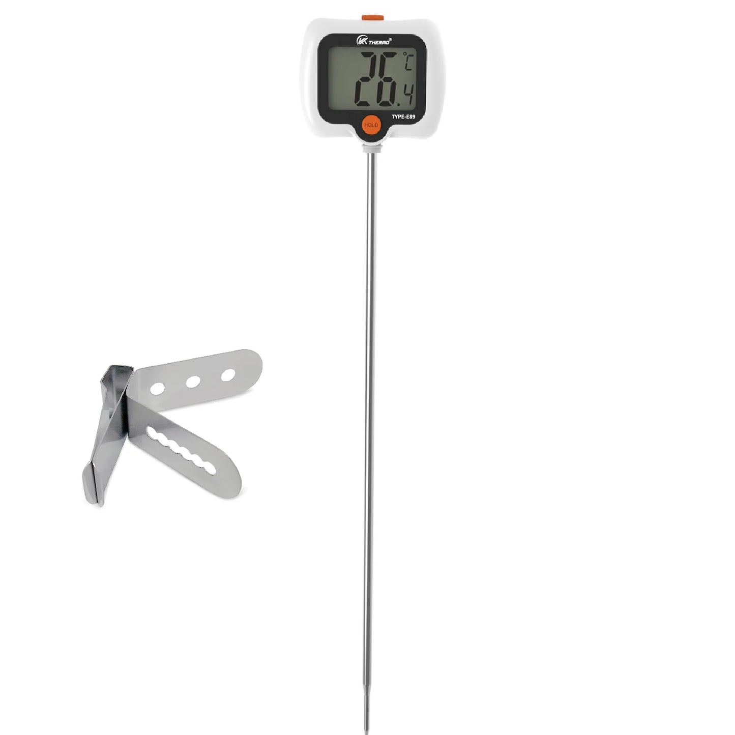 Confectionery/Sugar/Candy Thermometer Food Cooking Kitchen Digital BBQ Thermometer Meat Cake Milk Thermometer Tool