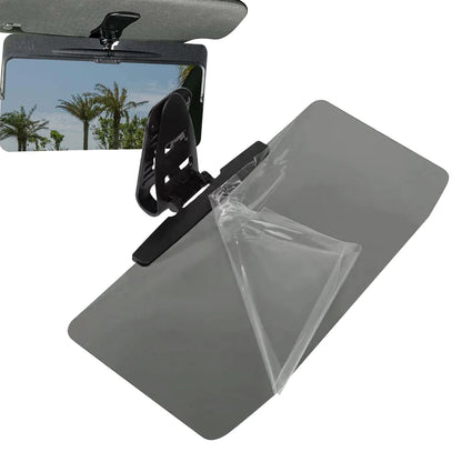 Car Sun Visor Extender With Polarized Anti-glare Auto Sunshade Extension Board Shield Blocker Car Interior Windshield Shade