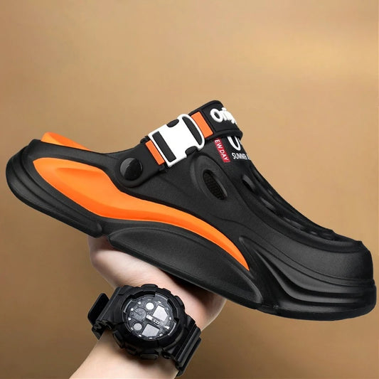 Men Summer Massage Slippers Outdoor Beach Sandals Women Soft Clogs Garden Bottom Indoor Flip Flops Male Sandals Casual Shoes