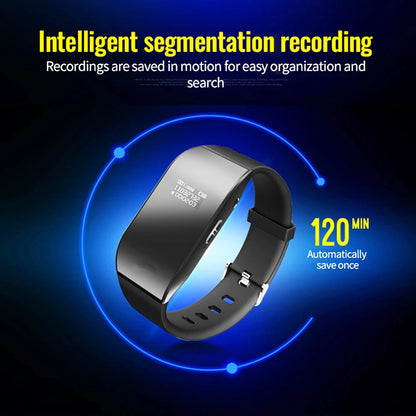 Mini Digital Voice Recorder 4GB Wrist Watch Audio Recording Dictaphone Noise Reduction Sound Recording MP3 Player for Business