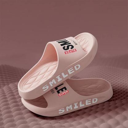 ZHIDA Summer Men Slippers Outer Wear Beach Sports Sandals Home Bathing Cool Slippers EVA Outsole Slides Soft Thick Sole Sandals