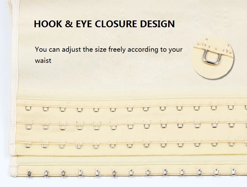 AfruliA Fajas Colombians Girdles Latex Waist Trainer Long Torso Corset Shapewear Slimming Belly Sheath Body Shaper 9 Steel Bones