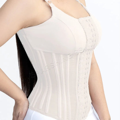 Waist Trainer Body Shaper Tummy Slimming Belt Belly Sheath Posture Correcting Shapewear Corset for Women  Steel Bones Girdles