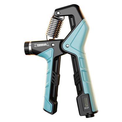 Hand Grip Strengthener Arm Wrist Forearm Trainer Anti Slip Ergonomic Handle 5-100KG Resistance Adjustable for Arm Wrists Fingers