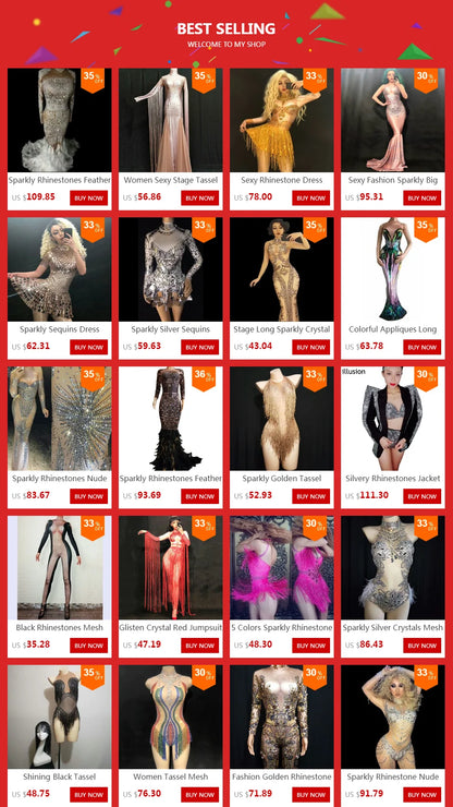 Sparkly Silver Crystals Leotard Sexy Mesh Club Outfit Celebrate Female Singer Dj Rhinestones Bodysuit Dance Costume Stage Wear