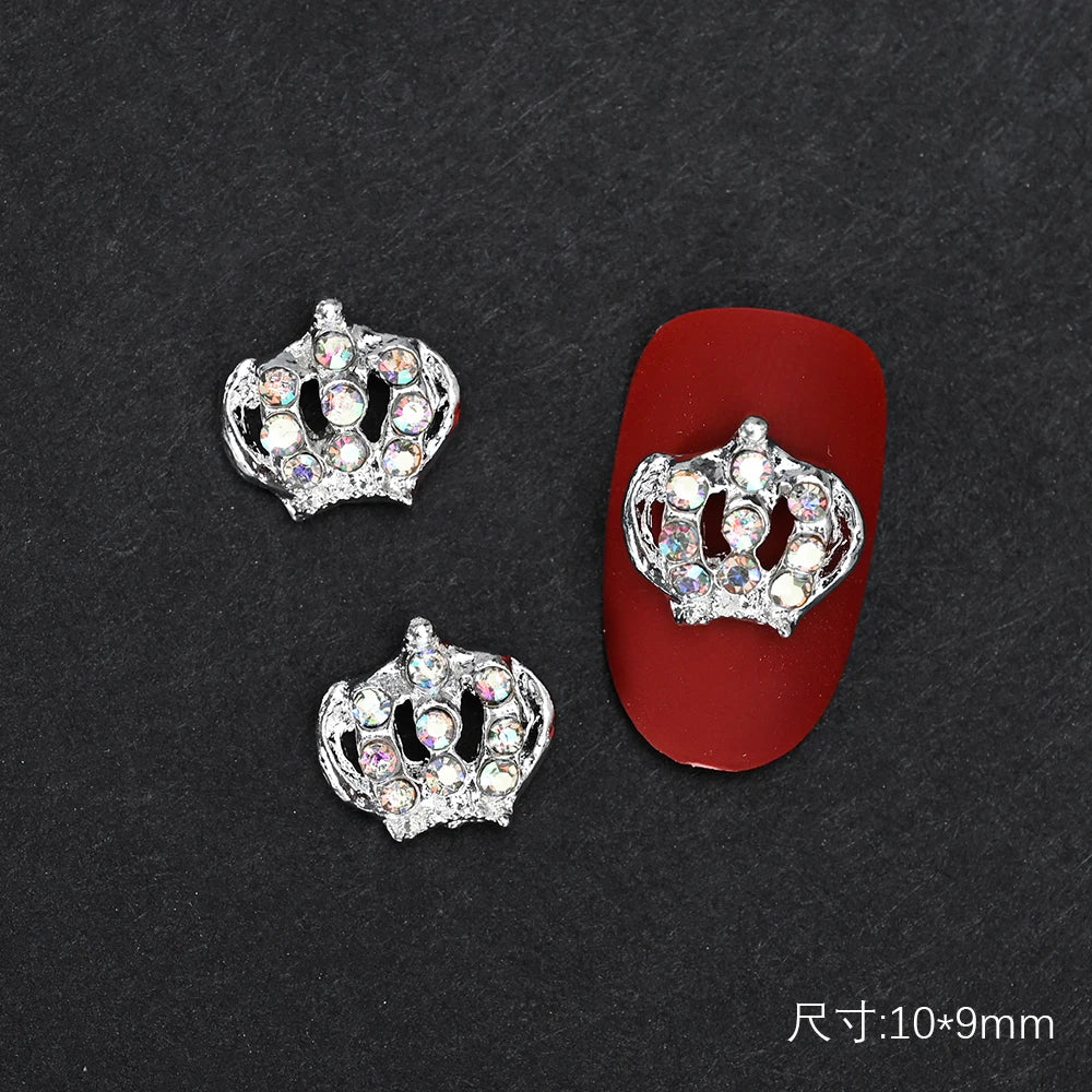 10Pcs Ballet Dance Shoes 3D Nail Charms 8mm Pink Metal Dance Shoes Ribbon Nail Art DIY Kawaii Ballet Bows Manicure Supplies &*&