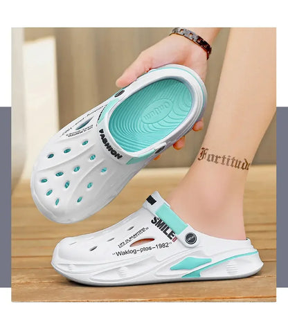 Men Summer Massage Slippers Women Indoor Soft Garden Bottom Slippers Outdoor Sandals Male Flip Flops Sandals Beach Casual Shoes