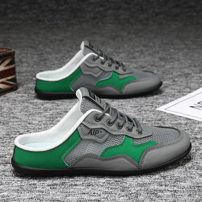 Summer Man Casual Half Slippers Breathable Soft-soled Support Leisure Flats Shoes Outdoor Light No Slip Men Sneakers Sandals 슬리퍼