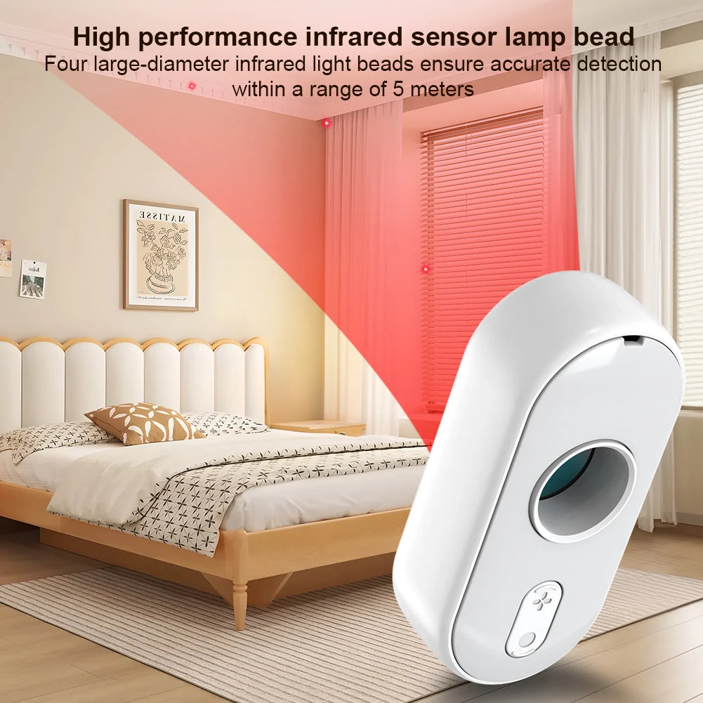 Camera Detector Portable Hidden Devices Camera Bug Detector Security Protection Infrared Camera Finder for Travel Office Hotel