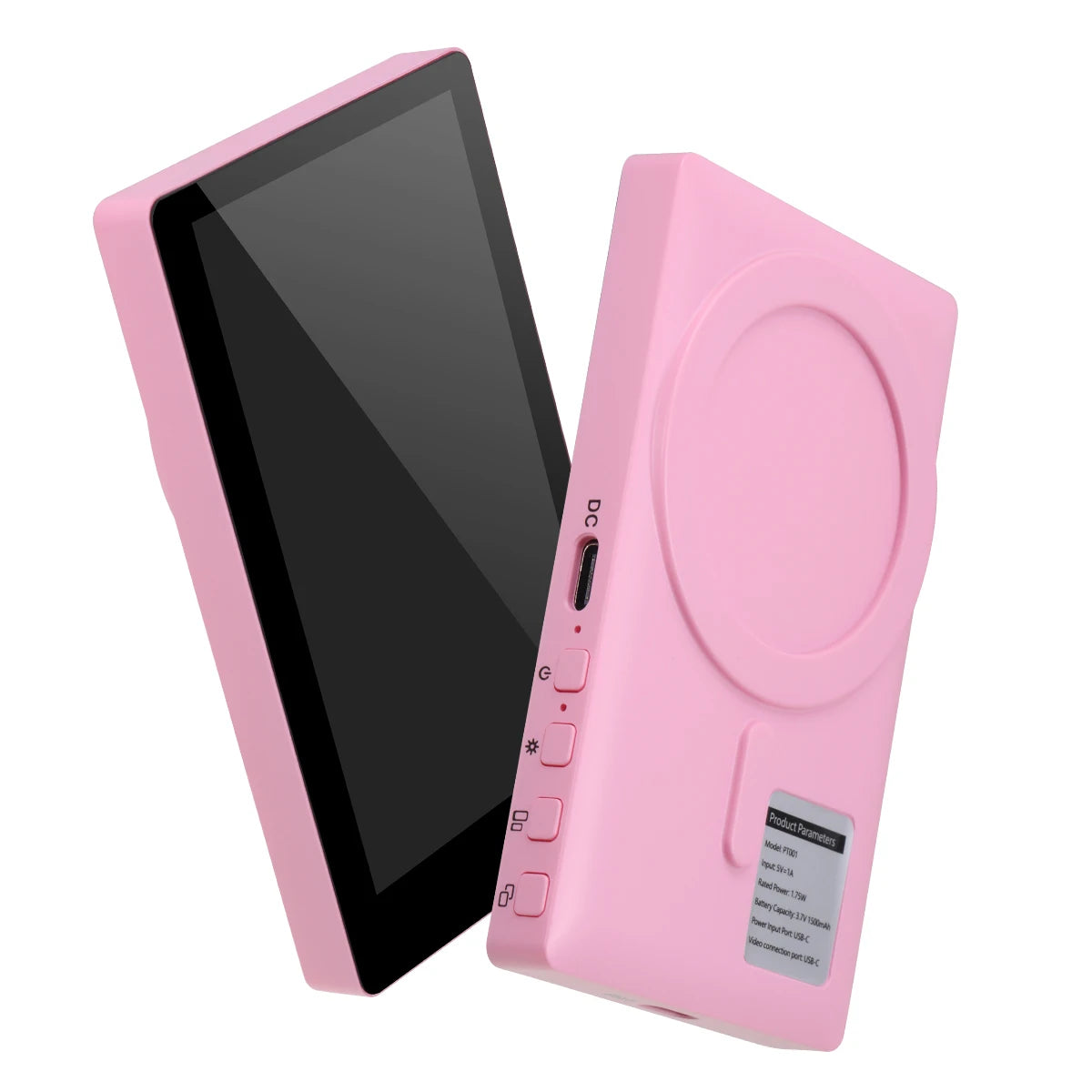 Smartphone Wireless Magnetic Monitor Screen Phone Rear Camera For Vlog Live Stream Video Recording for iPhone Android phone