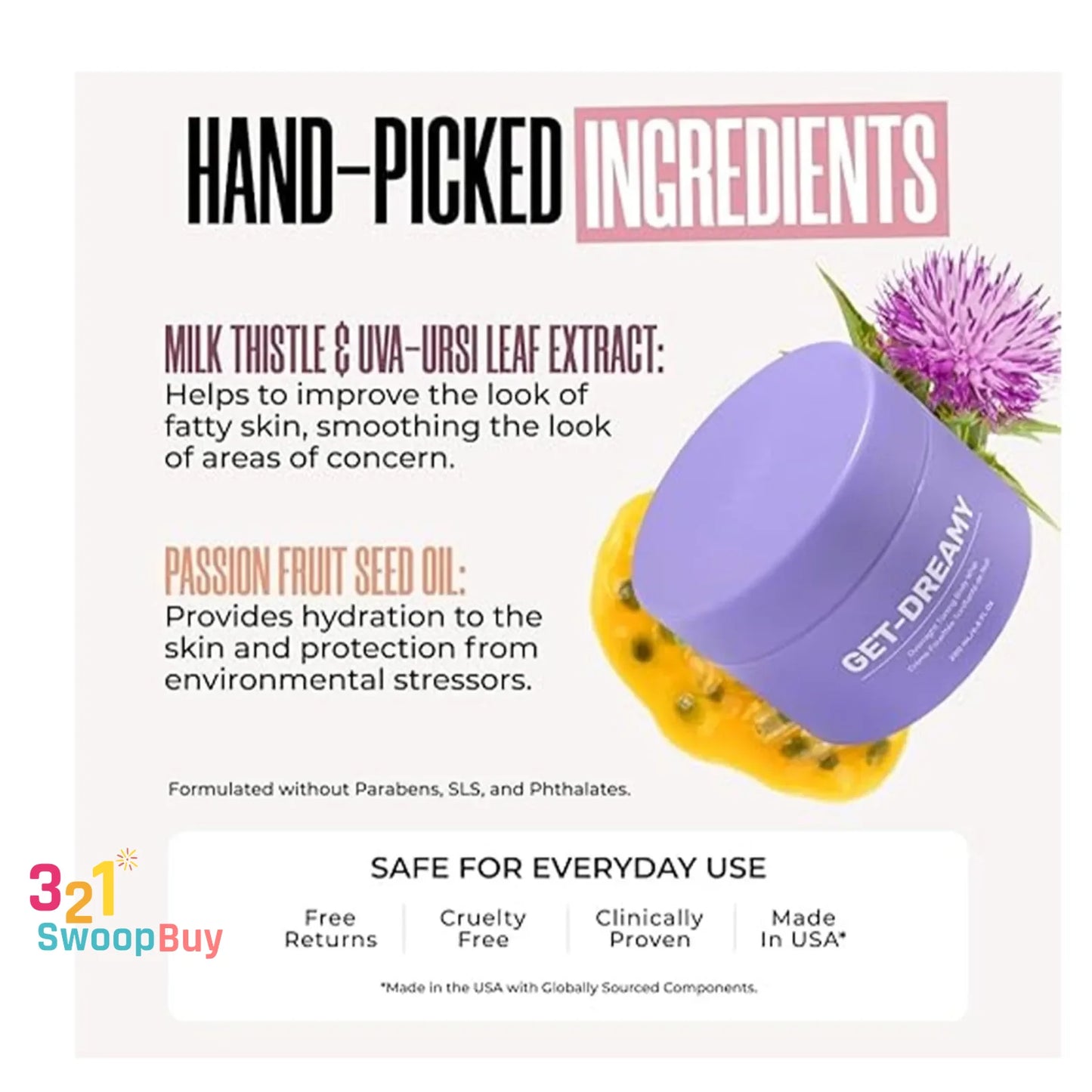 Intense Lifting & Firming Anti-Aging Skincare, Revitalizing Night Treatment, Premium Night Repair Elixir Cream for Face 50ml