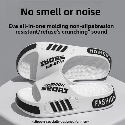 Summer Fashion Slippers For Men Sport Outdoor Sandals Bathroom Non-skid Indoor And Home Sandals For Women Couple Lovers Shoes
