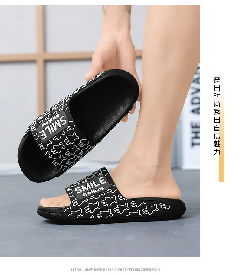 2025 Hot Sale Summer Sandals For Women Soft EVA Cloud Men's Slippers Outdoor Non-slip Men Slides Fashion Casual Beach Shoes