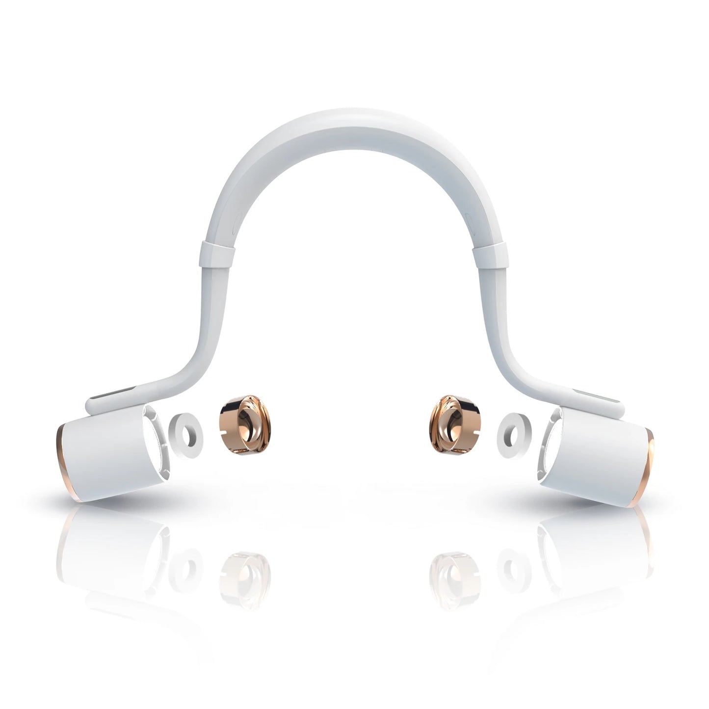 Portable Mini Neck Fan Home Summer Air-cooled Neck Hanging Fans for Outdoor Silent Neckband Wearable Sports Running Travel