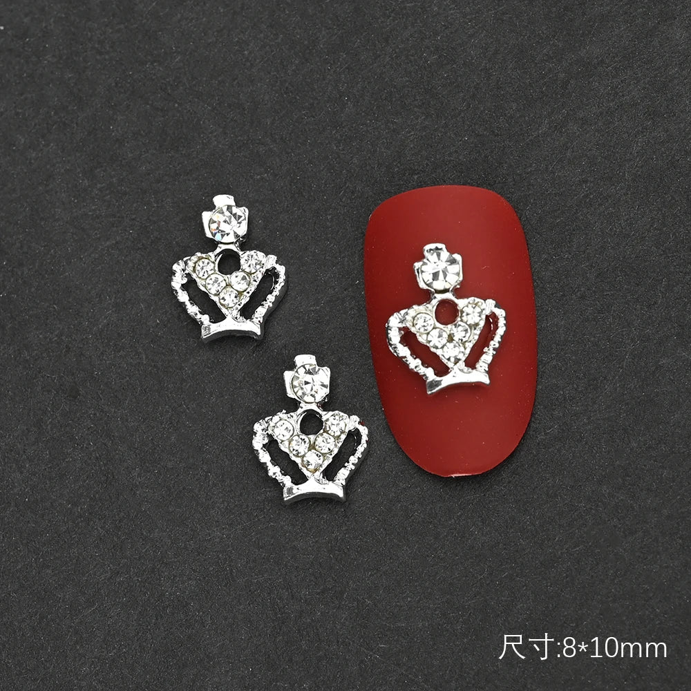 10Pcs Ballet Dance Shoes 3D Nail Charms 8mm Pink Metal Dance Shoes Ribbon Nail Art DIY Kawaii Ballet Bows Manicure Supplies &*&