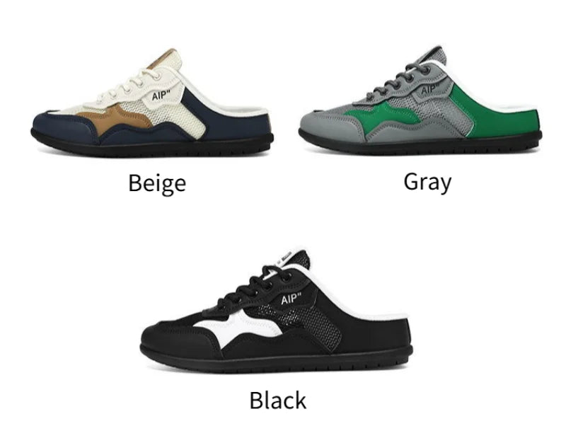 Summer Man Casual Half Slippers Breathable Soft-soled Support Leisure Flats Shoes Outdoor Light No Slip Men Sneakers Sandals 슬리퍼